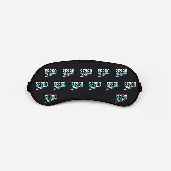 SIAI-Marchetti SF.260D - Original Pattern - Sleep Mask - Black
