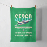 Thumbnail for SIAI-Marchetti SF.260D - Original - Towel - Green