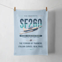 Thumbnail for SIAI-Marchetti SF.260D - Original - Towel - Light Blue