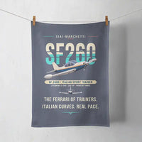 Thumbnail for SIAI-Marchetti SF.260D - Original - Towel - Navy Blue