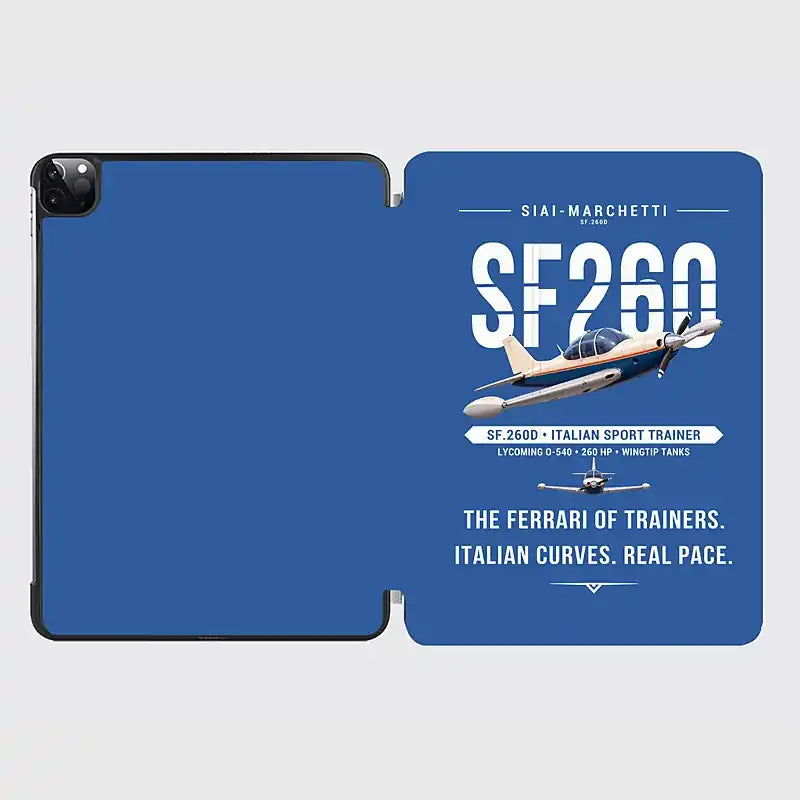 SIAI-Marchetti SF.260D - Original - iPad Case - Blue