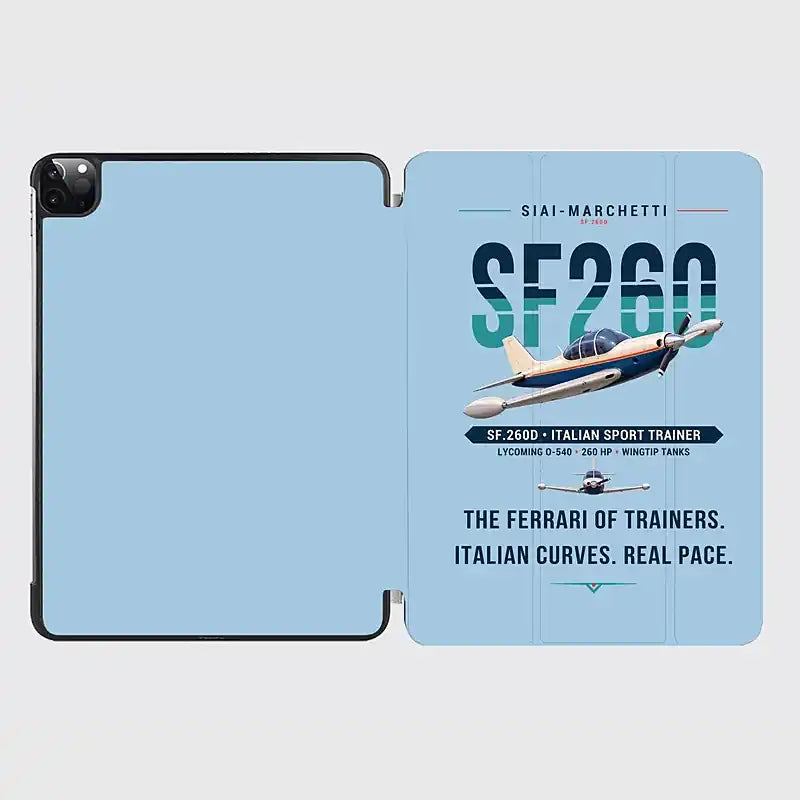 SIAI-Marchetti SF.260D - Original - iPad Case - Light Blue