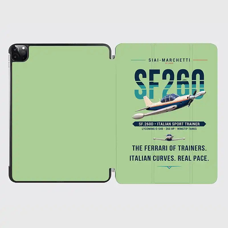 SIAI-Marchetti SF.260D - Original - iPad Case - Light Green