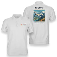 Thumbnail for SIAI-Marchetti SF.260D - Poster - Double-Side Polo - White