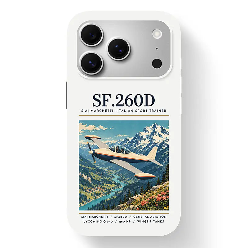 SIAI-Marchetti SF.260D - Poster - MagSafe iPhone 17 Pro - White