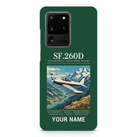 Thumbnail for SIAI-Marchetti SF.260D - Poster + Name - Samsung Case - Dark Green
