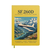 Thumbnail for SIAI-Marchetti SF.260D - Poster - Notebook - Yellow