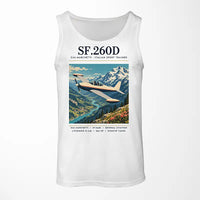 Thumbnail for SIAI-Marchetti SF.260D - Poster - Tank Top - White