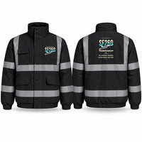 Thumbnail for SIAI-Marchetti SF.260D Reflective Winter Jackets - Original - Black