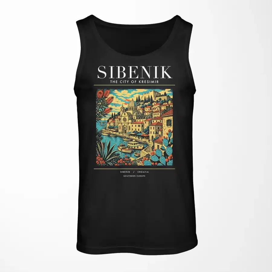SIBENIK - Poster - Tank Top - Black