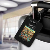 Thumbnail for SIBIU - Poster - Luggage Tag - Black