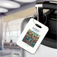Thumbnail for SIBIU - Poster - Luggage Tag - White