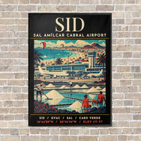 Thumbnail for SID - Poster - Canvas Framed - Black