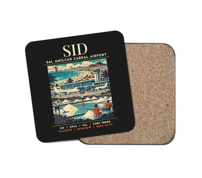 SID - Poster - Coaster - Black