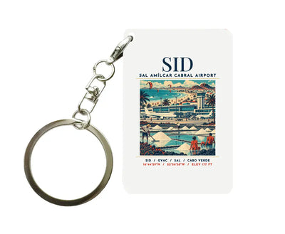 SID - Poster - Key Chain - White