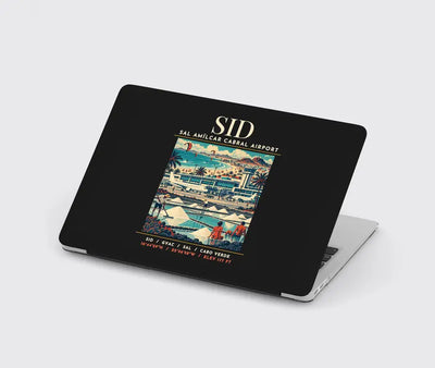 SID - Poster - MacBook Case - Black