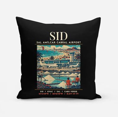 SID - Poster - Pillow - Black