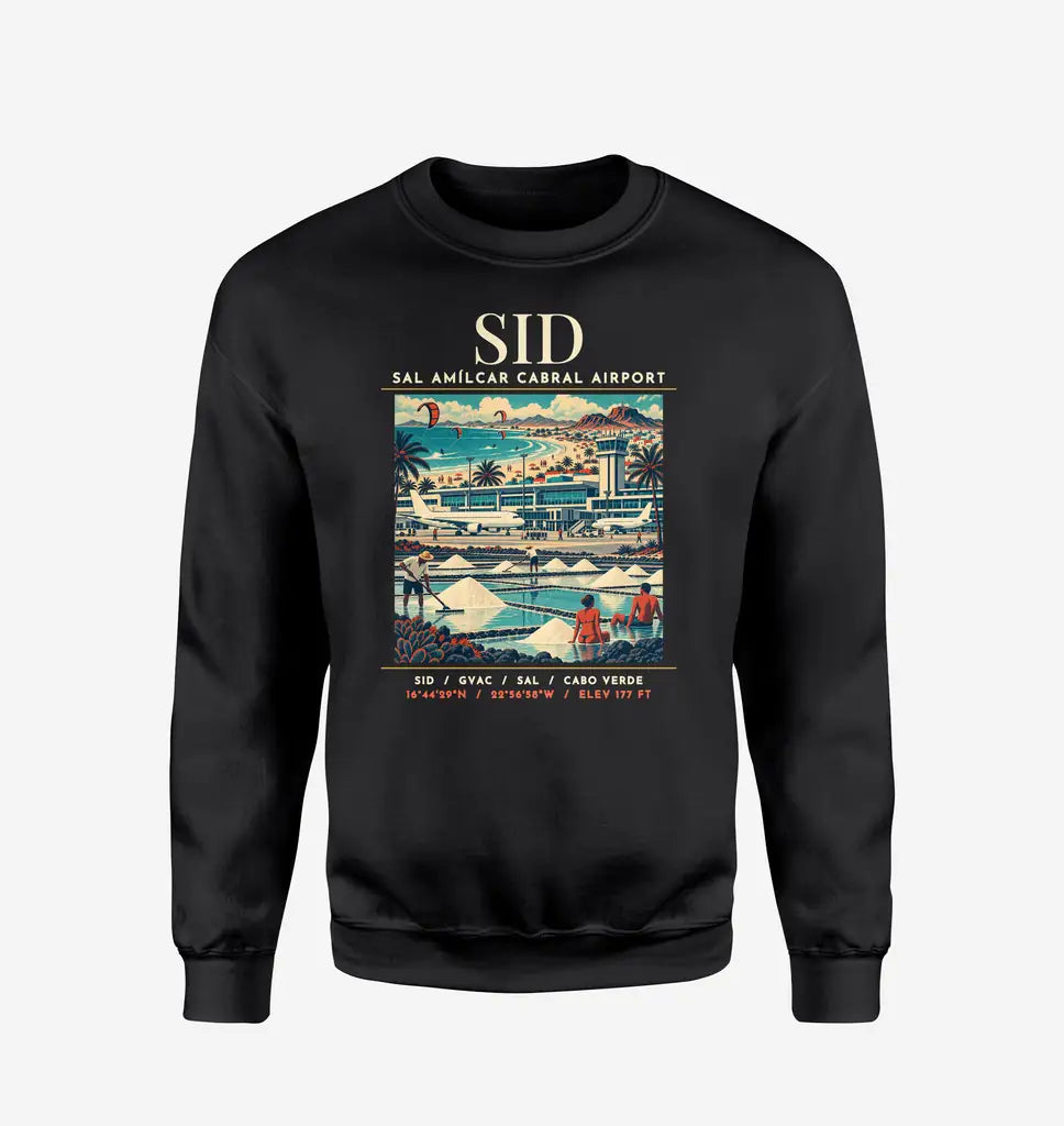 SID - Poster - Sweatshirt - Black