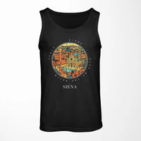 Thumbnail for SIENA - Badge - Tank Top - Black