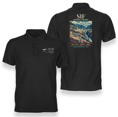 SIF - Poster - Double-Side Polo - Black