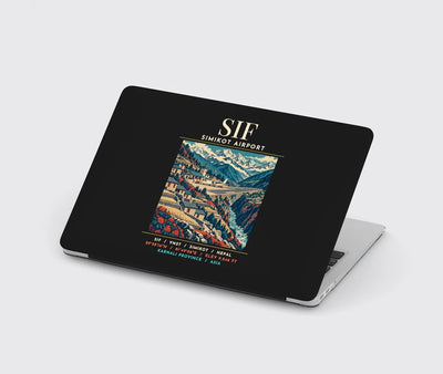 SIF - Poster - MacBook Case - Black