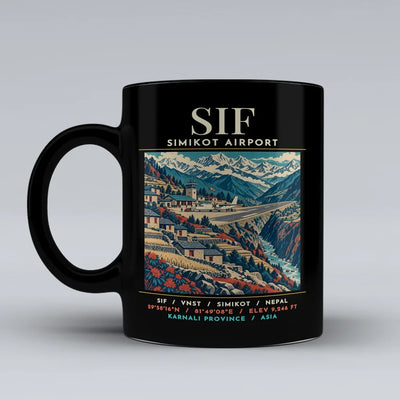 SIF - Poster - Mug - Black