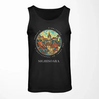 Thumbnail for SIGHISOARA - Badge - Tank Top - Black