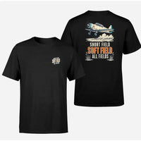 Thumbnail for SIGNAL 478 - Short Field Soft Field All Fields - Double-Side T-Shirt design on black double side t shirt