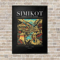 Thumbnail for SIMIKOT - Poster - Canvas Framed - Black