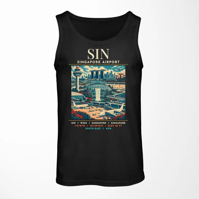 SIN - Poster - Tank Top - Black