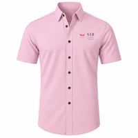 Thumbnail for Sion Airport (SIR) Shirts - Short Sleeve Shirt - Front - Pink