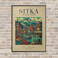 Thumbnail for SITKA - Poster - Canvas Framed - Beige