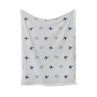 Thumbnail for San José Mineta International Airport (SJC) Bedding Sets & Blankets - Blanket - Pattern - Light Gray