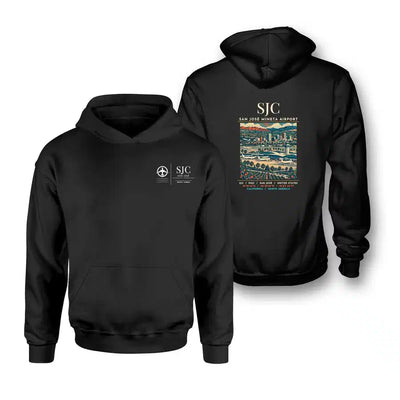 SJC - Poster - Double-Side Hoodie - Black