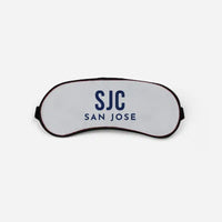 Thumbnail for San José Mineta International Airport (SJC) Sleep Masks - Sleep Mask - Code - Light Gray