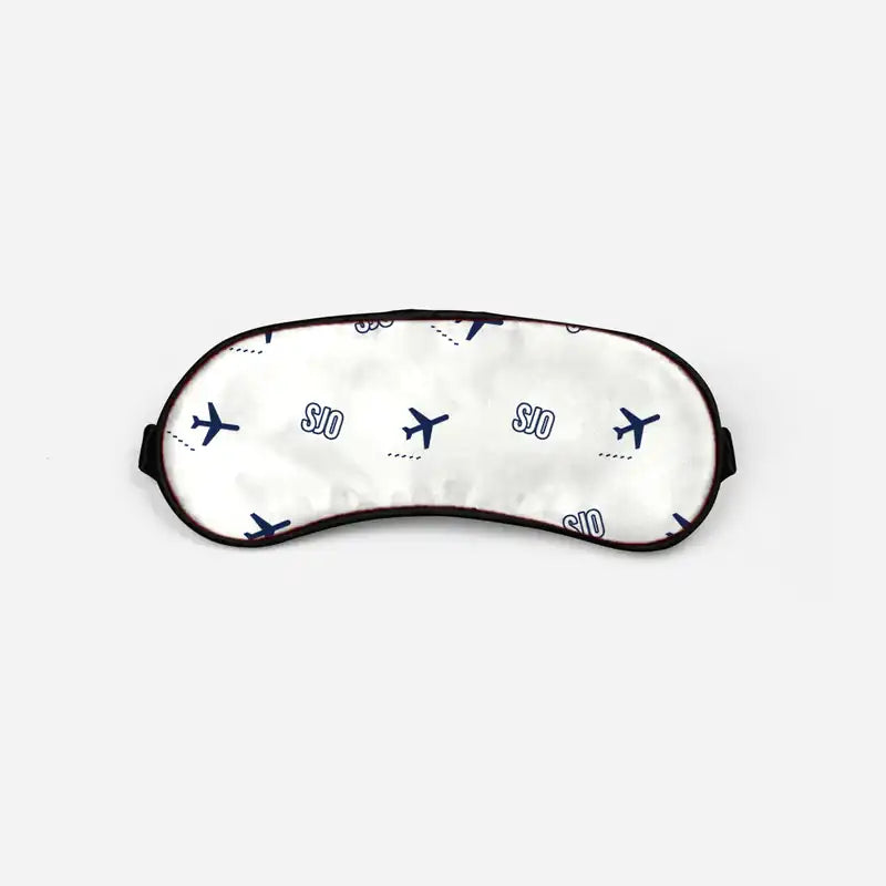 Juan Santamaría International Airport (SJO) Sleep Masks - Sleep Mask - Pattern - White