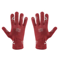 Thumbnail for Luis Muñoz Marín International Airport San Juan (SJU) Gloves - Gloves - Full - Pattern - Red