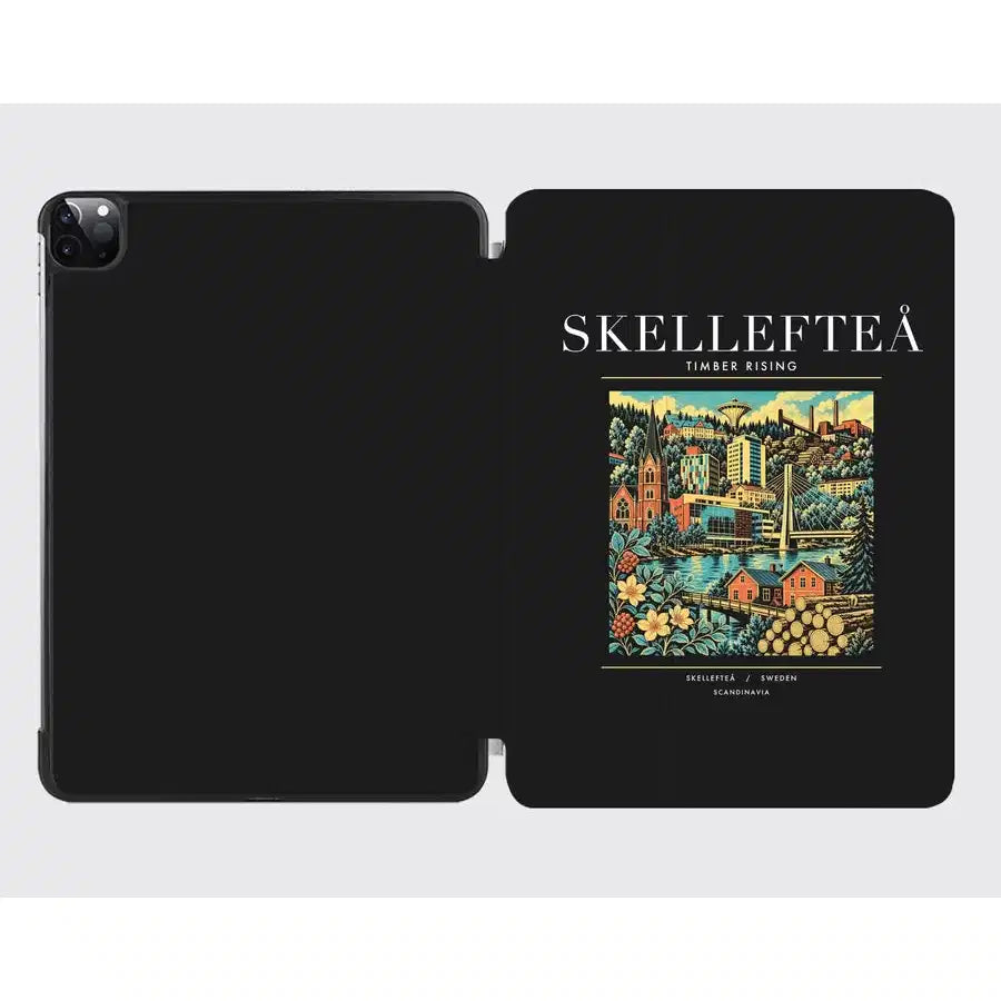 SKELLEFTEÅ - Poster - iPad Case - Black