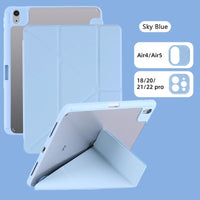 Thumbnail for Multifunctional Protective Case for iPad (Acrylic TPU, Y-fold)