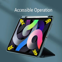 Thumbnail for Multifunctional Protective Case for iPad (Acrylic TPU, Y-fold)