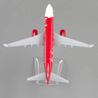 Thumbnail for Air Asia Airlines Airbus A340 Airplane Model  (16CM)