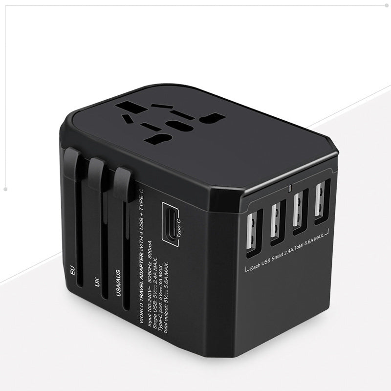 Melery International Travel Adapter with USB-C Charger