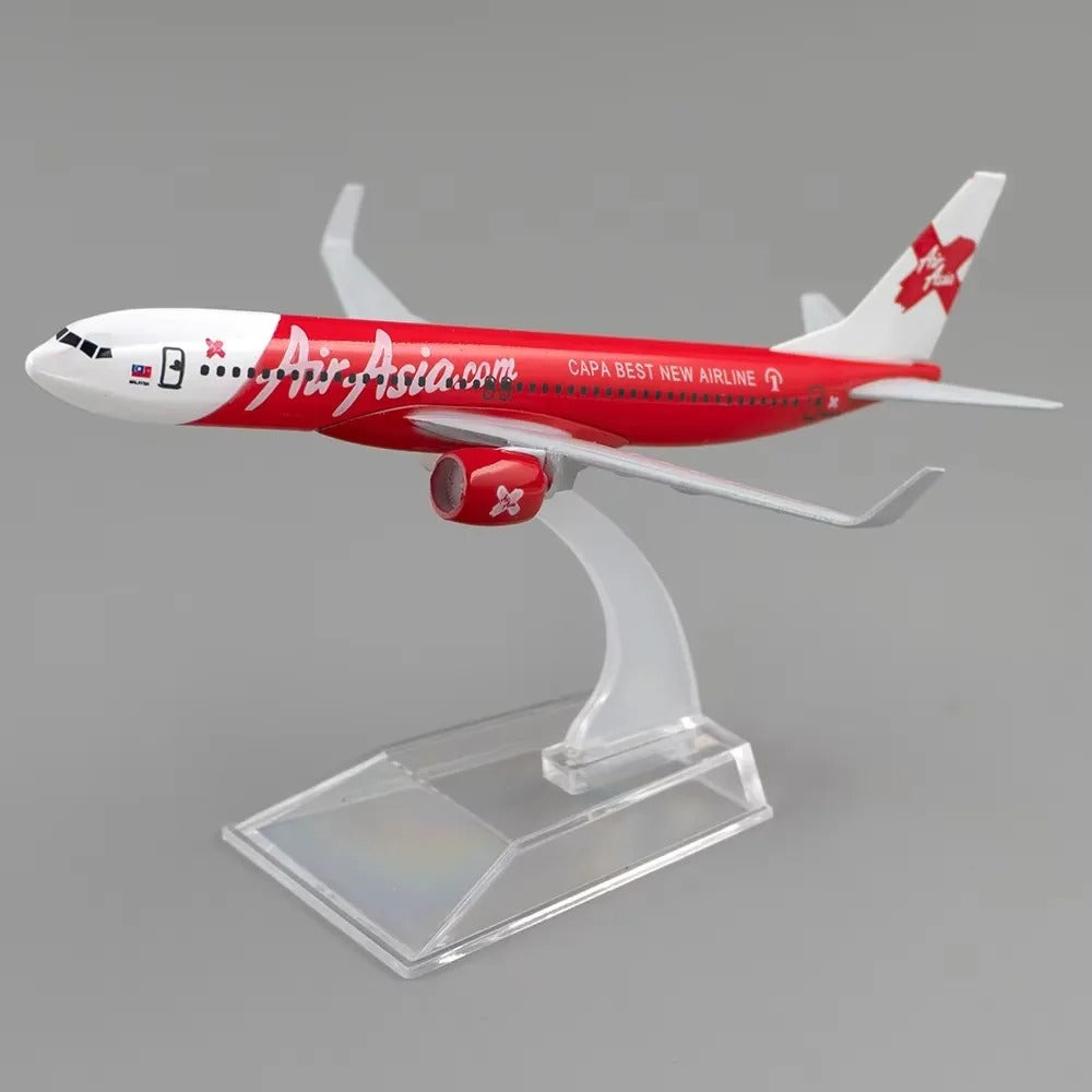 Air Asia Airlines Airbus A340 Airplane Model  (16CM)