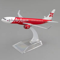 Thumbnail for Air Asia Airlines Airbus A340 Airplane Model  (16CM)