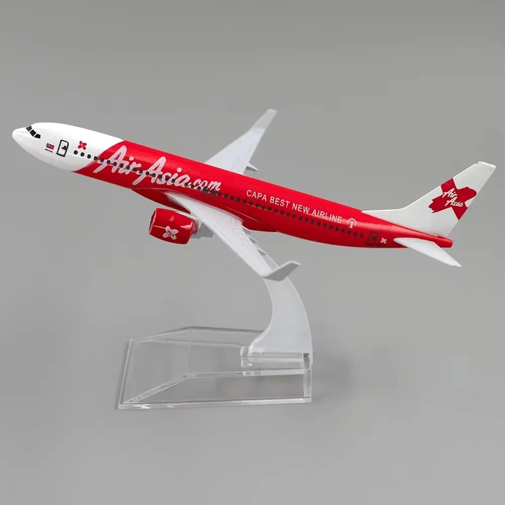 Air Asia Airlines Airbus A340 Airplane Model  (16CM)