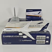 Thumbnail for Lufthansa Germany Airbus A340-600 Airplane Model 1/400 Scale