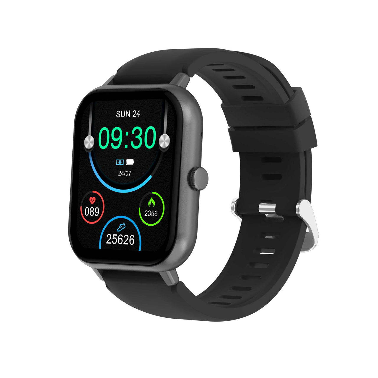 24H Health + 100+ Sports: ZL54C+ Smart Watch (Bluetooth Calling, Waterproof) for Men & Women
