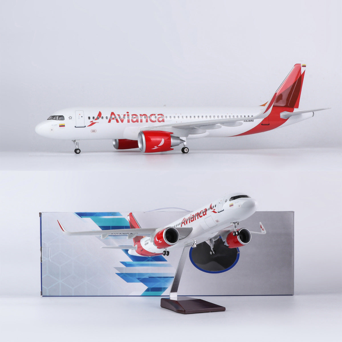Avianca Airlines Airbus A330 (Special Edition 47CM) Airplane Model