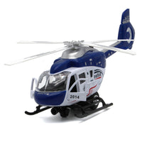 Thumbnail for 1:64 Scale Military Helicopter Alloy Toy Model (Retroactive Motion, Sound & Light Effects)