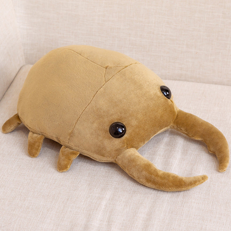 50cm/60cm Creative Simulation Insect Plush Toys Stuffed Cartoon Dolls Beetle Pillow